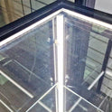 New Black Aluminium Counter Showcase 120cm Display Retail Shop Fitting