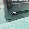 New Black Aluminium Counter Showcase 100cm Display Retail Shop Fitting