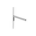 Glass Twin Slot Shelving Set - 25cm Width