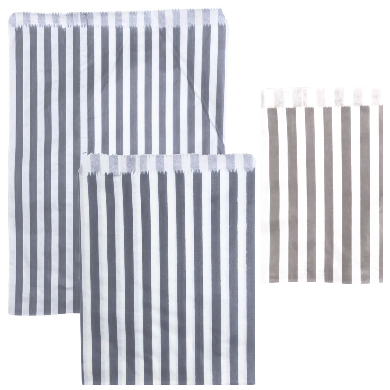 Candy Stripe Paper Bags Party Wedding Cake Sweet Treat Pick & Mix Gift Shop Bag