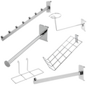 Grid Mesh Chrome Retail Shop Display Panel Accessory/ Accessories