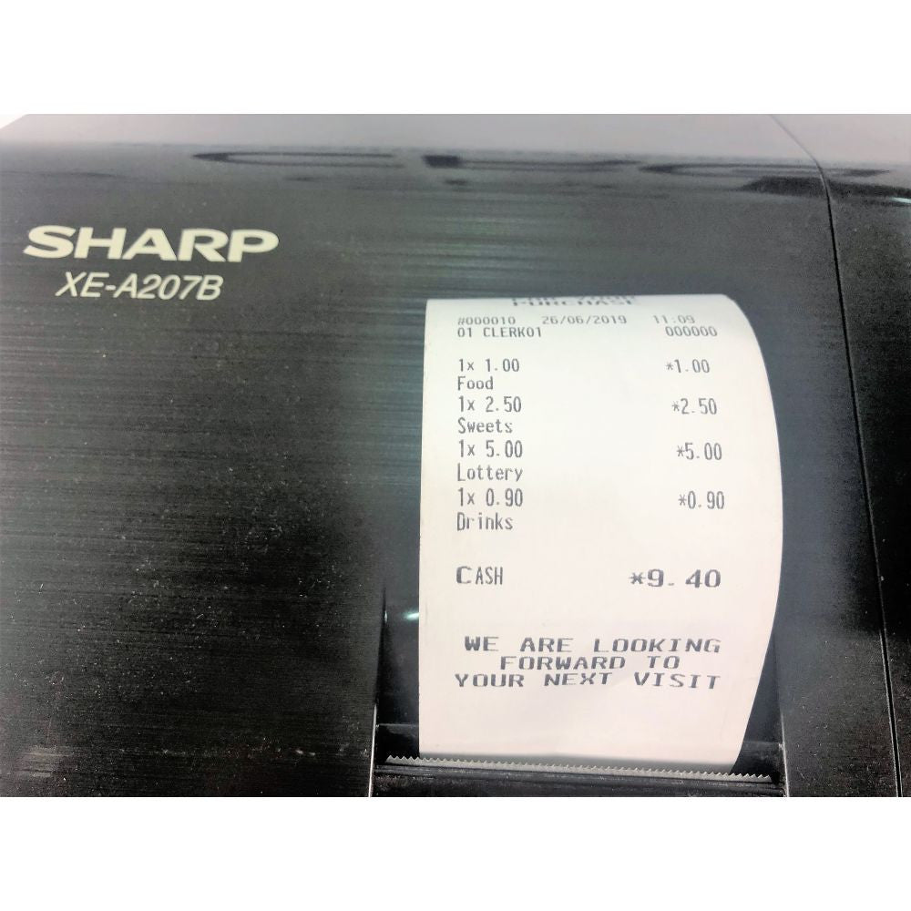 Sharp Cash Register XEA207B Black