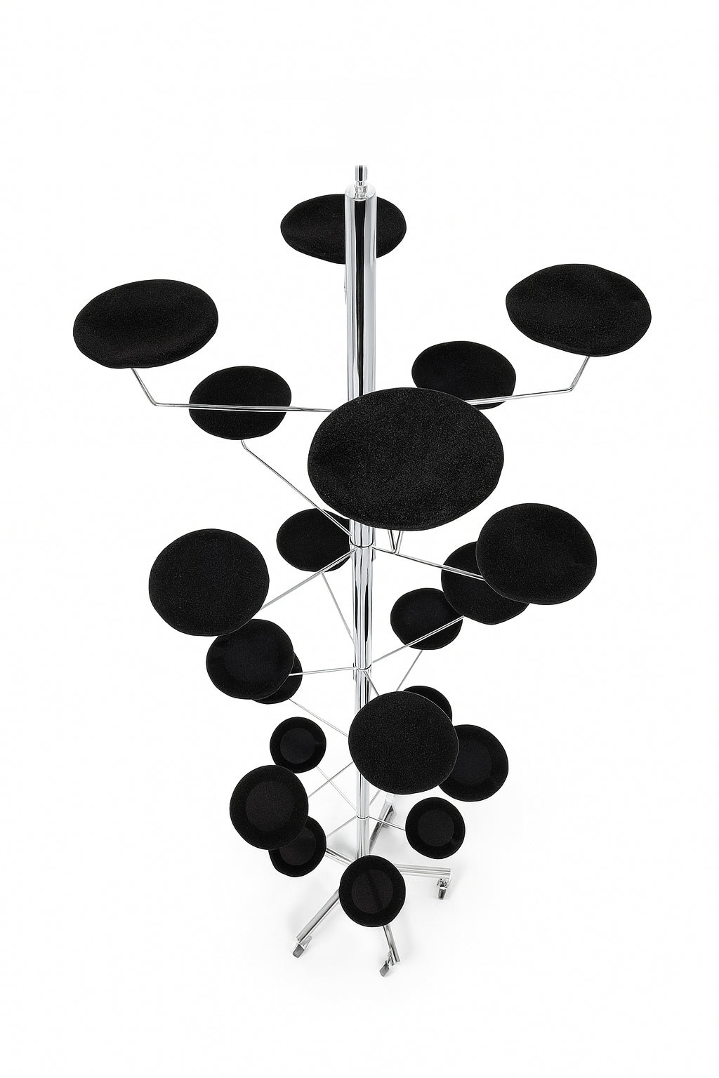 5-Tier Hat Display Stand - 20 Millinery Arms