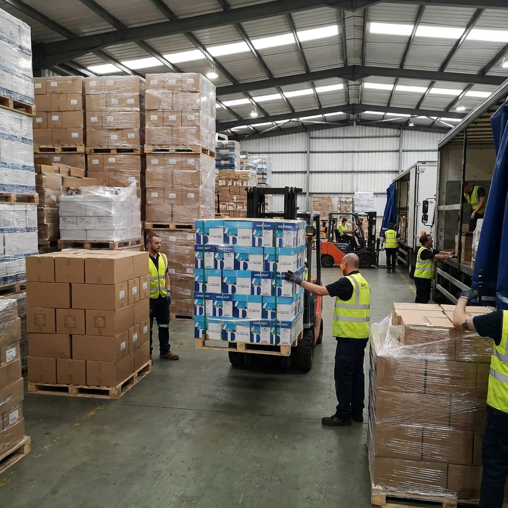 A4 Printing Paper 80GSM Pallets – Plain White Copy Paper Bulk
