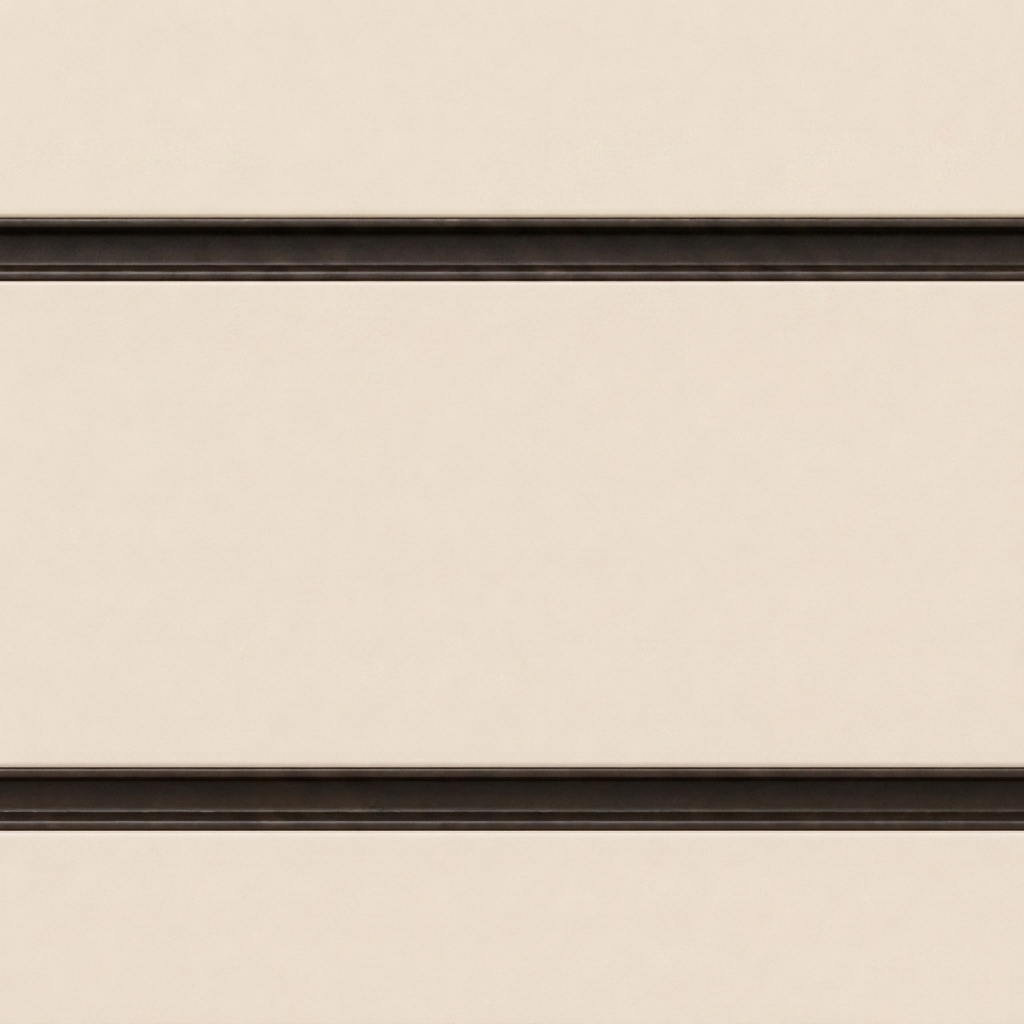 Cream Slatwall Panel