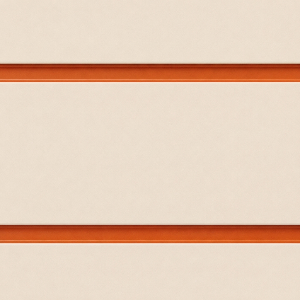 Cream Slatwall Panel