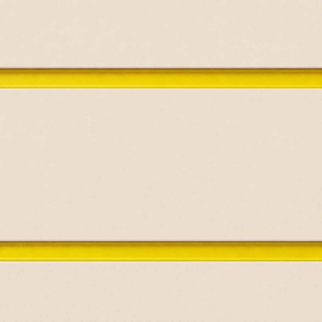 Cream Slatwall Panel