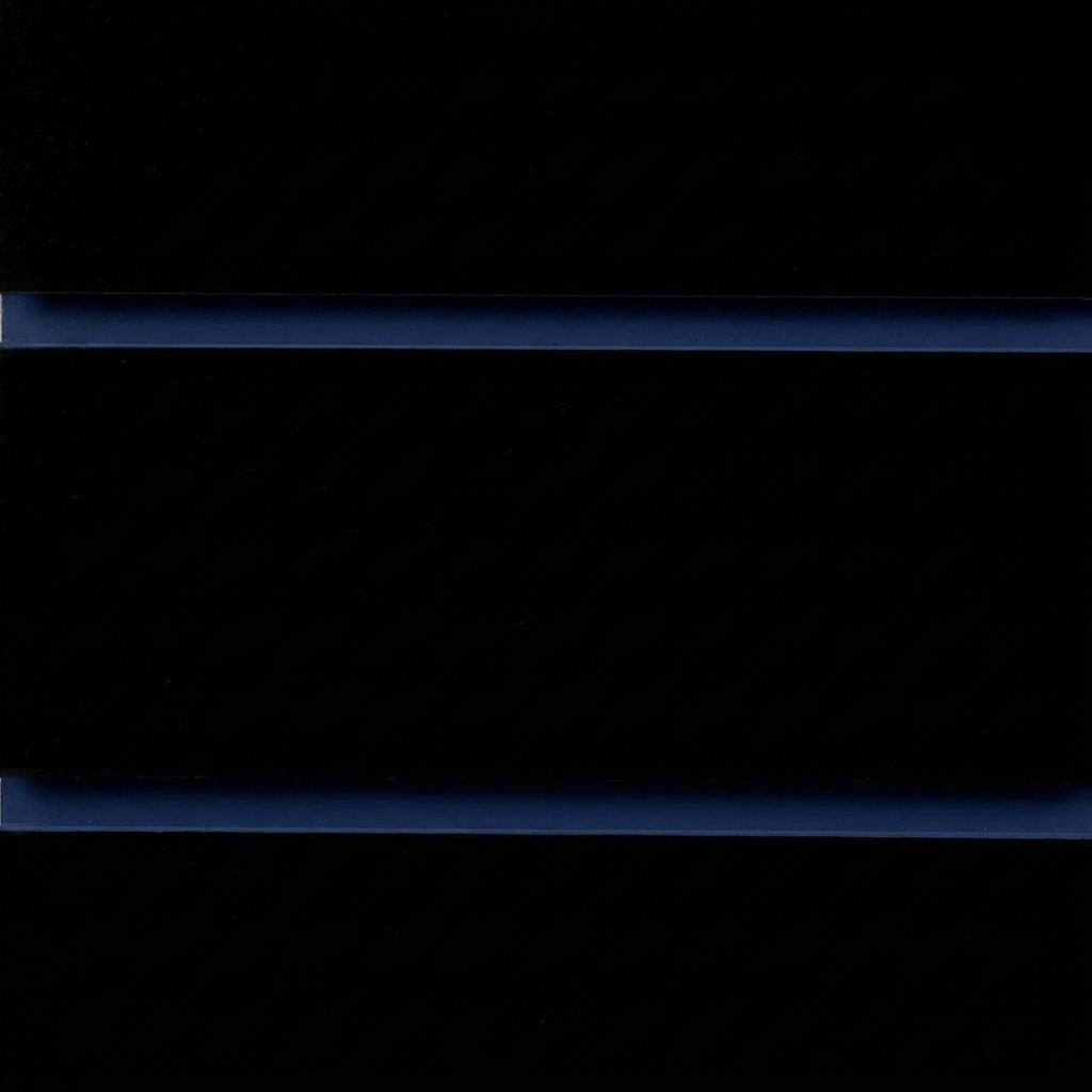 Black Slatwall Panel