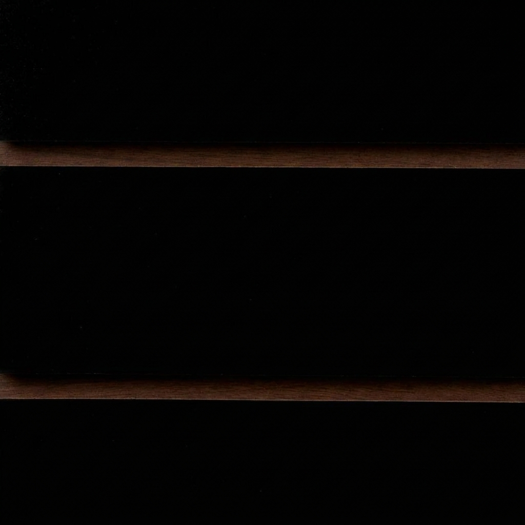 Black Slatwall Panel