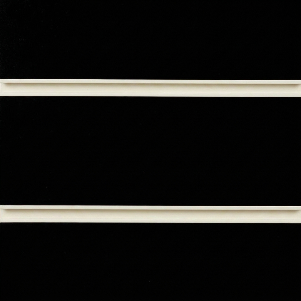 Black Slatwall Panel