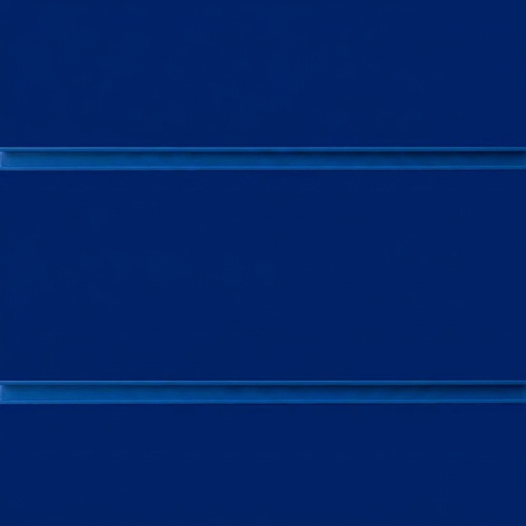 Blue Slatwall Panel