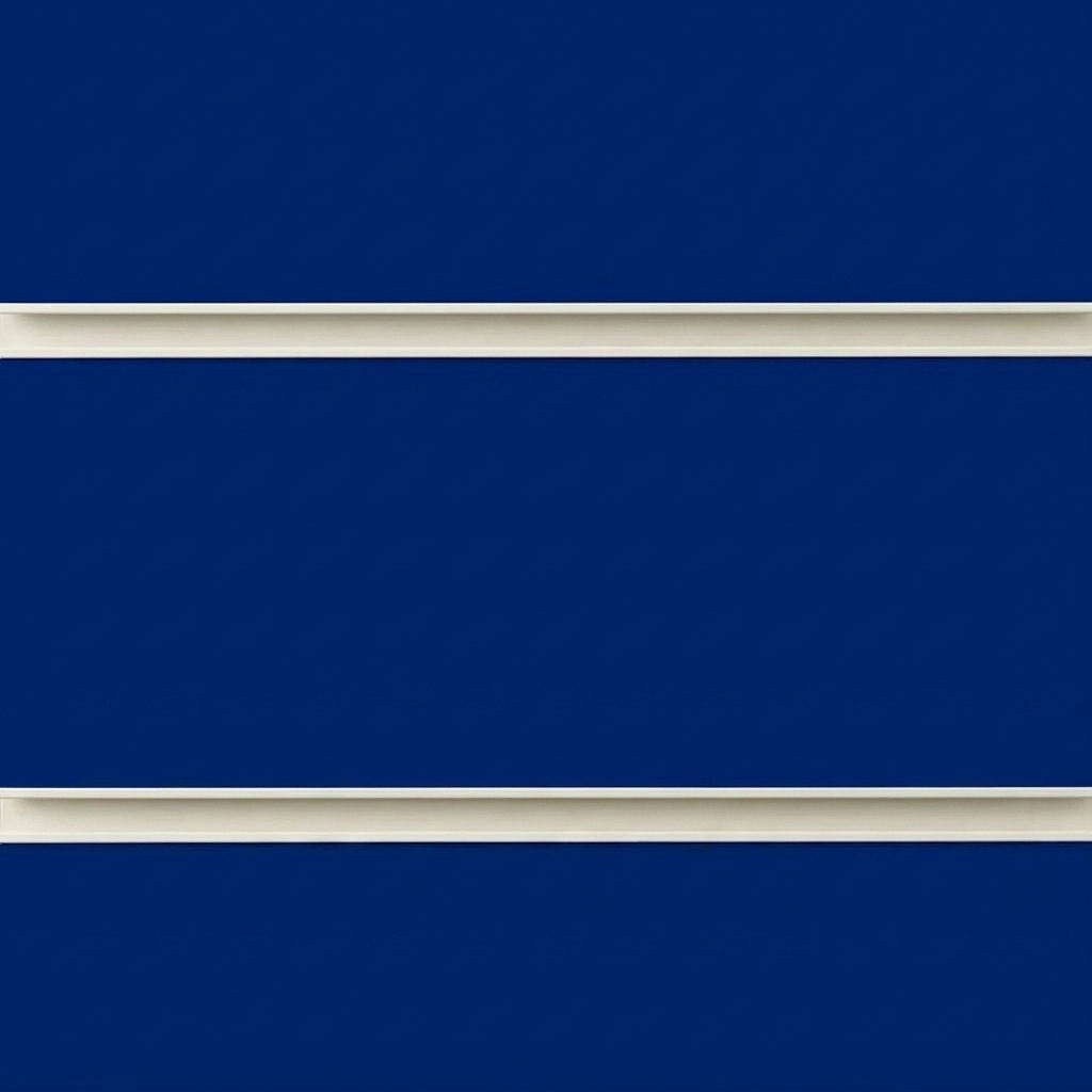 Blue Slatwall Panel