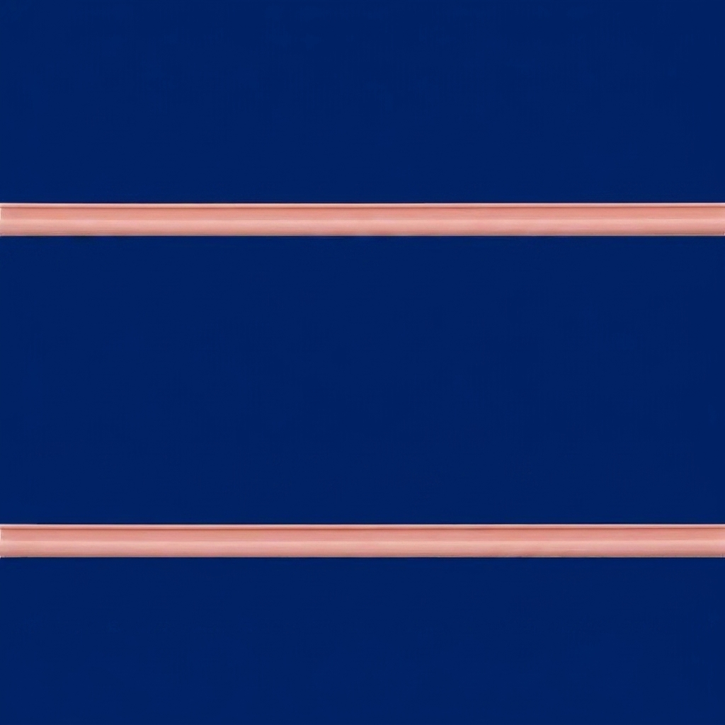 Blue Slatwall Panel