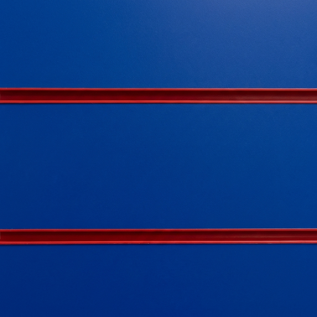 Blue Slatwall Panel