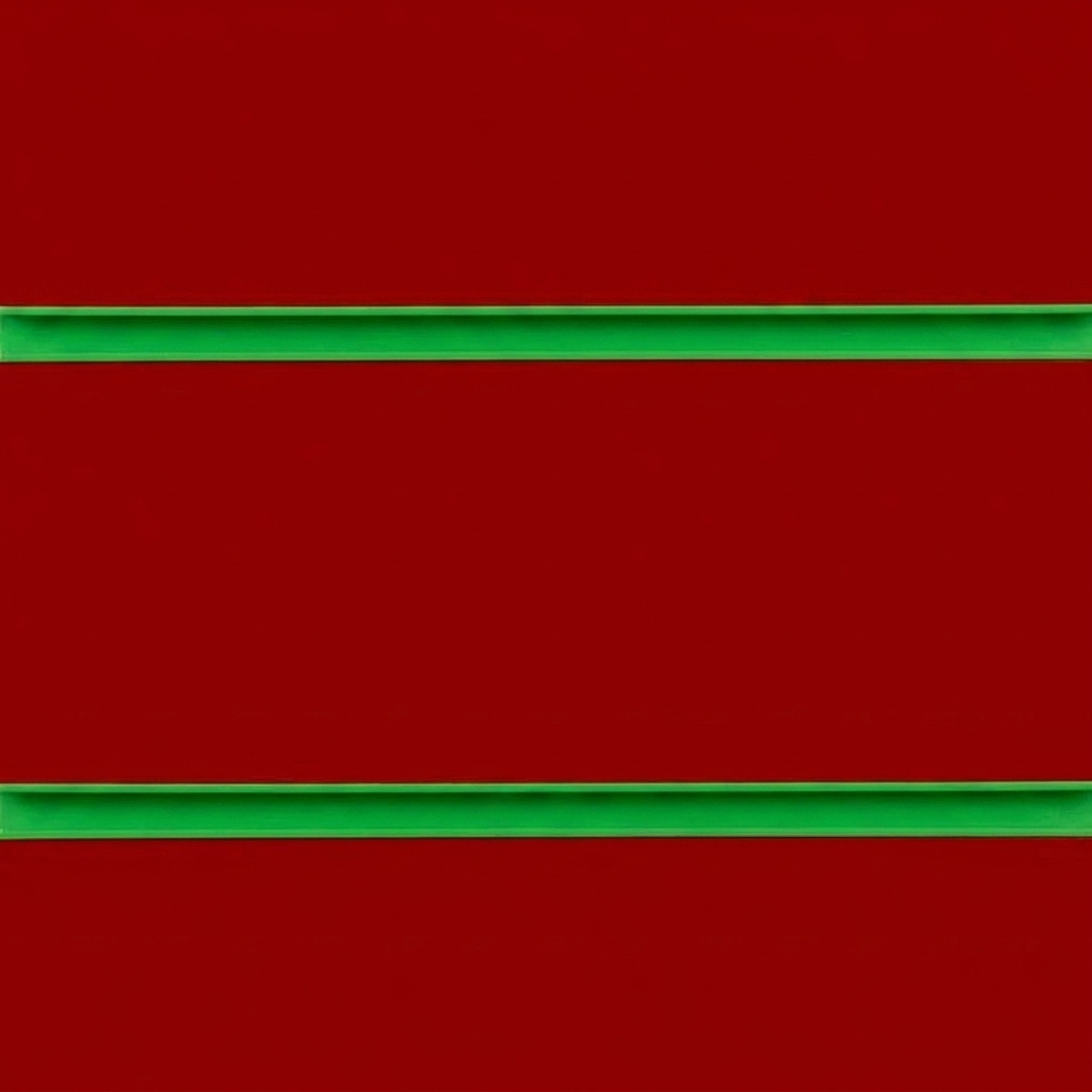 Red Slatwall Panel