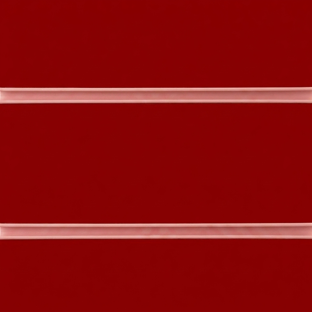 Red Slatwall Panel