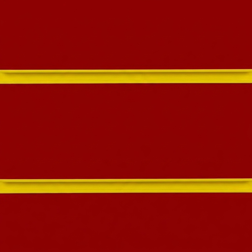 Red Slatwall Panel