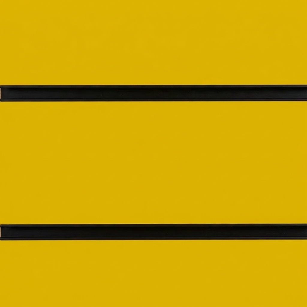 Yellow  Slatwall Panel