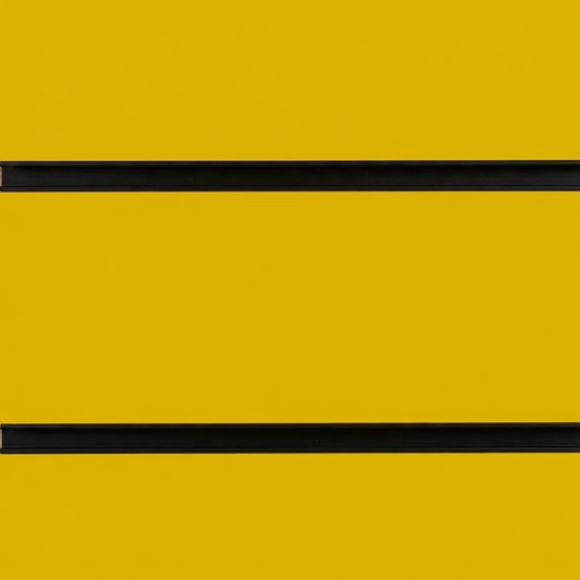 Yellow  Slatwall Panel