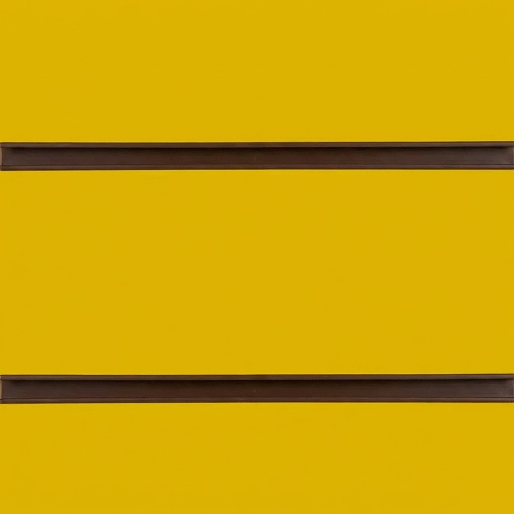 Yellow  Slatwall Panel