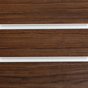 Walnut Slatwall Panel