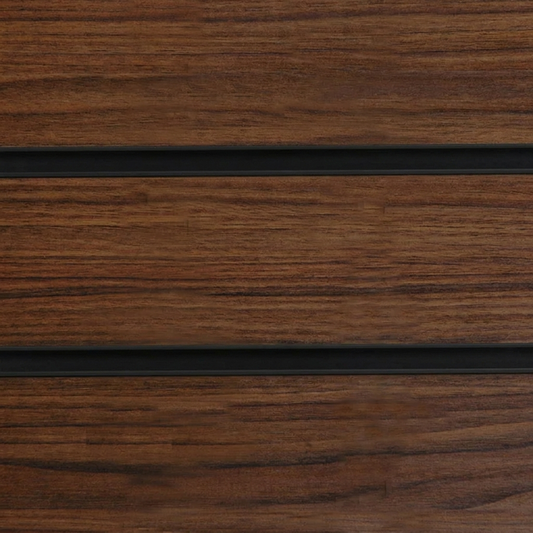 Walnut Slatwall Panel