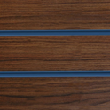 Walnut Slatwall Panel