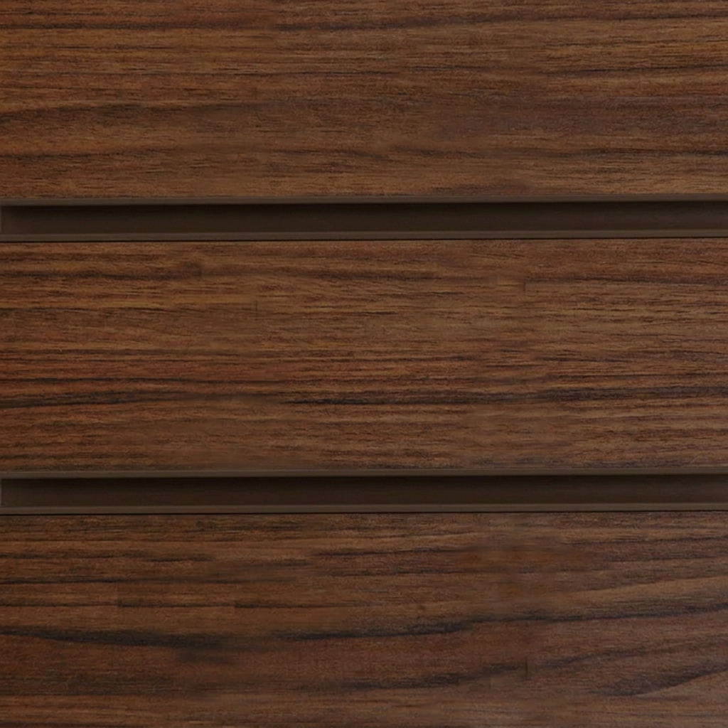 Walnut Slatwall Panel