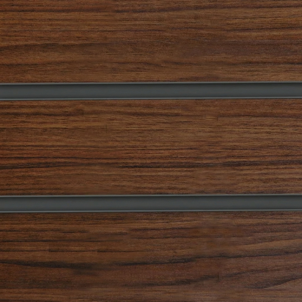 Walnut Slatwall Panel