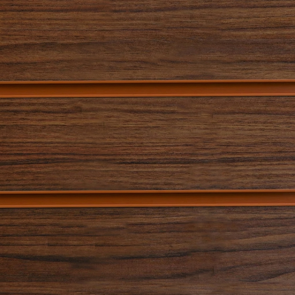 Walnut Slatwall Panel
