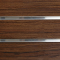 Walnut Slatwall Panel