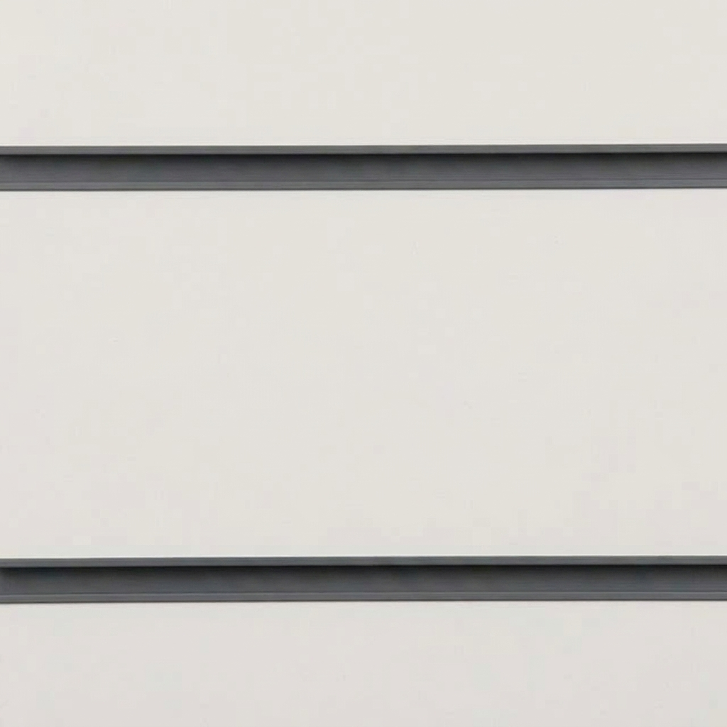 Grey Slatwall Panel
