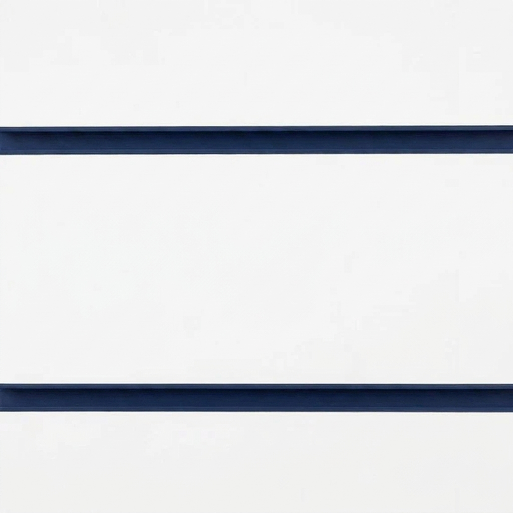 White Slatwall Panel