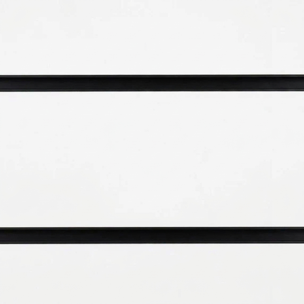 White Slatwall Panel
