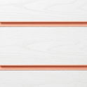 White Slatwall Panel