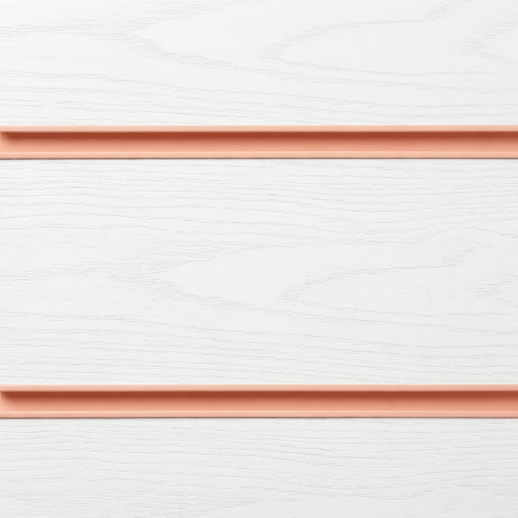 White Slatwall Panel