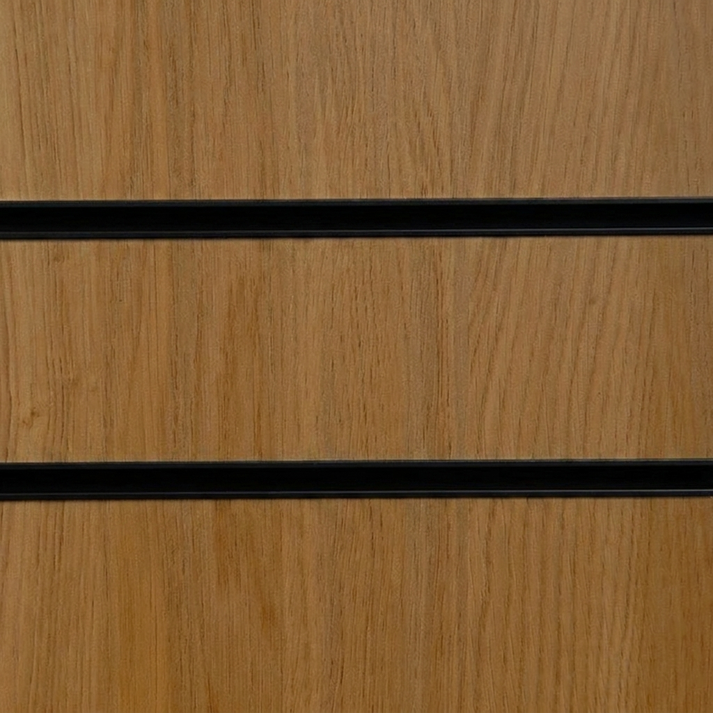 Oak Slatwall Panel