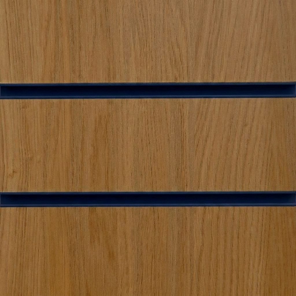 Oak Slatwall Panel