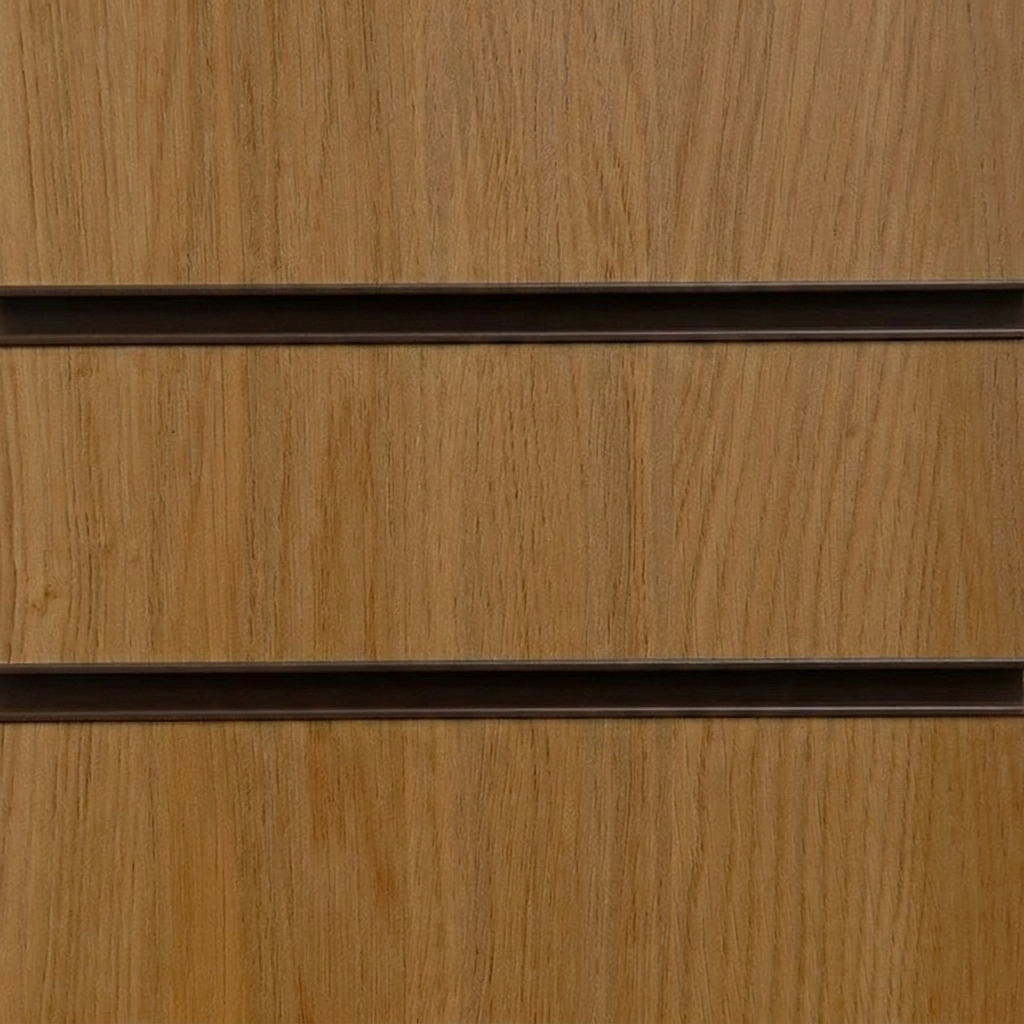 Oak Slatwall Panel