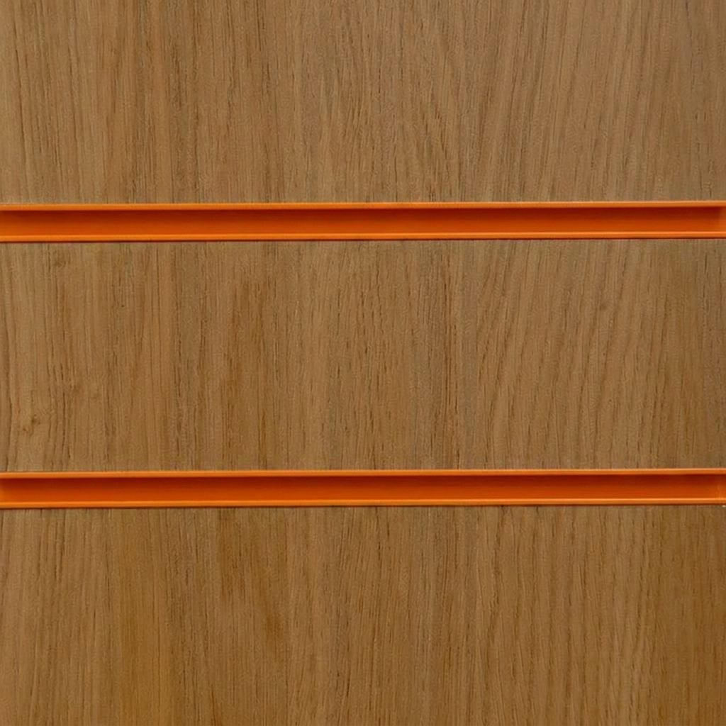 Oak Slatwall Panel