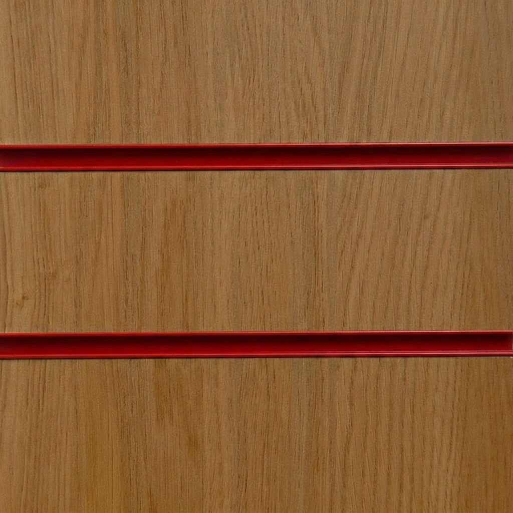 Oak Slatwall Panel