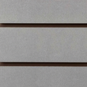 Silver Slatwall Panel