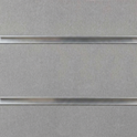 Silver Slatwall Panel