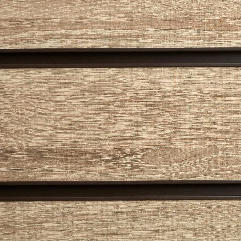 Rustic Oak Slatwall Panel
