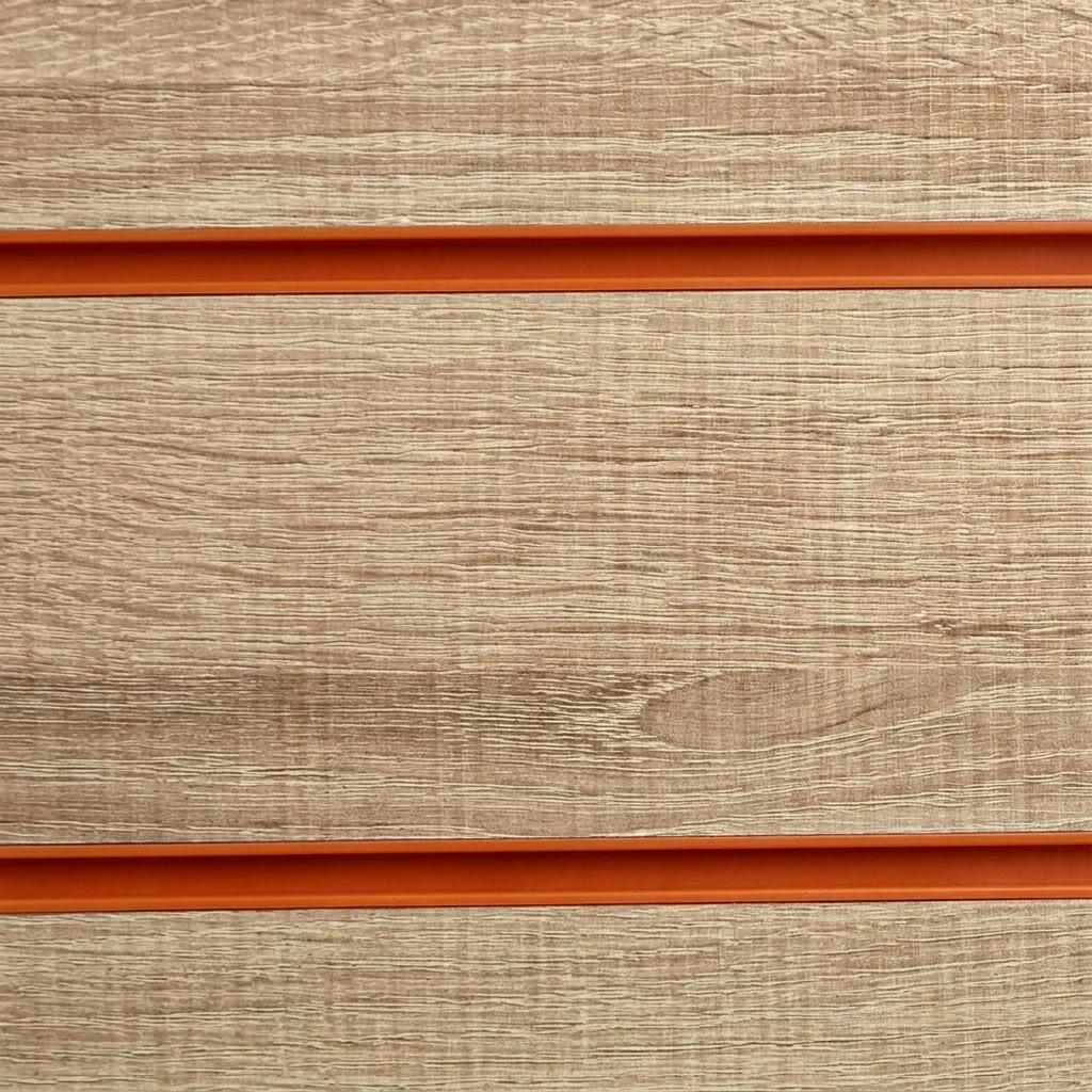 Rustic Oak Slatwall Panel