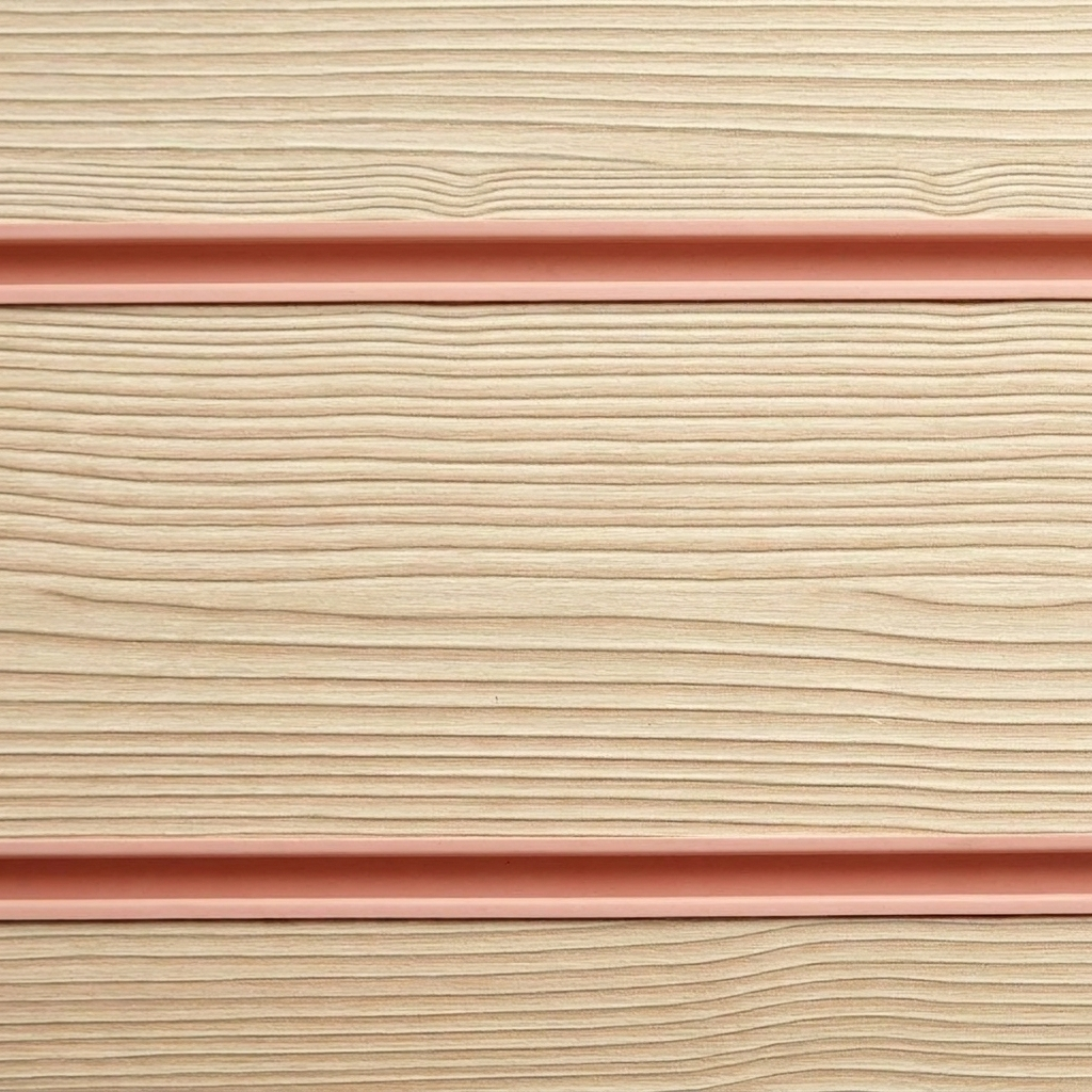 Pino Cream Slatwall Panel