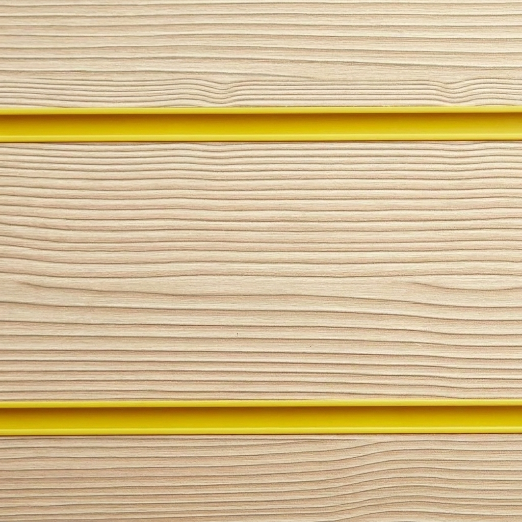 Pino Cream Slatwall Panel