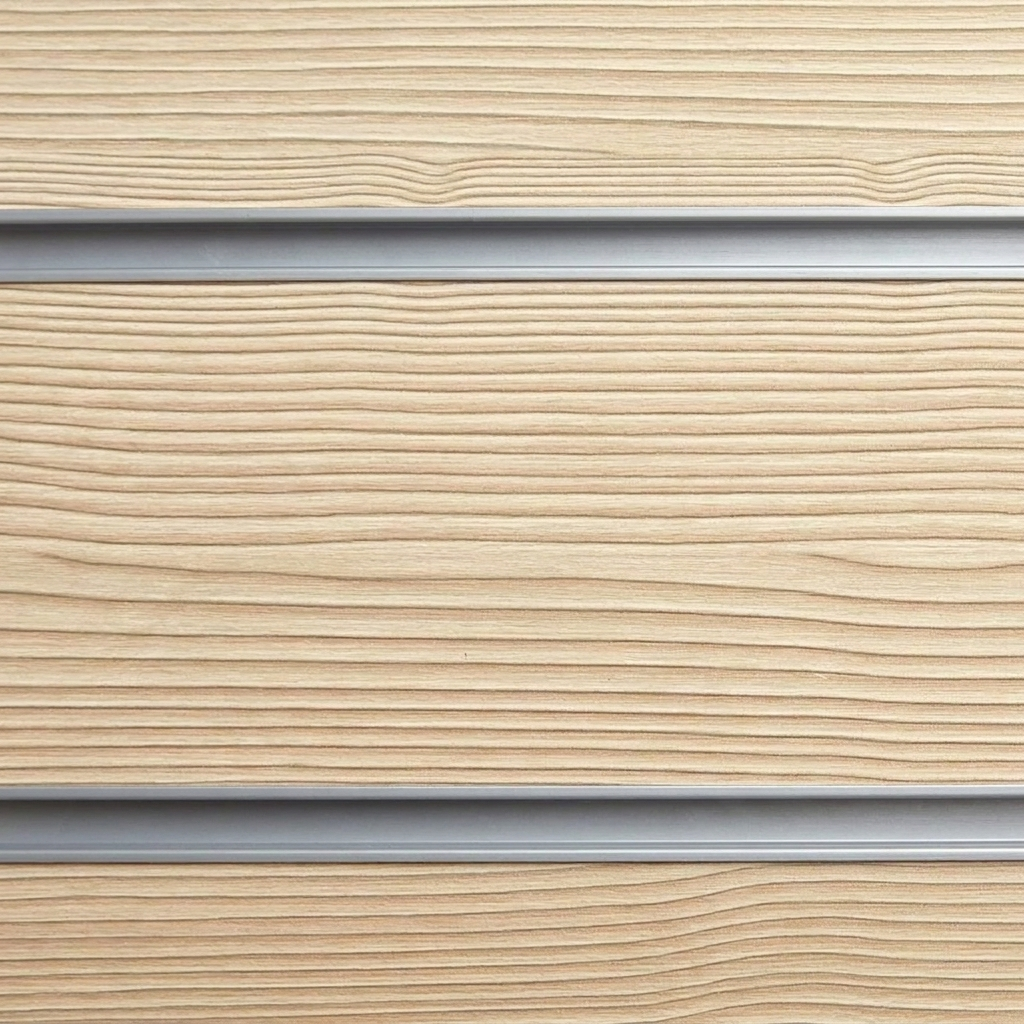Pino Cream Slatwall Panel