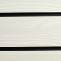 Pino White Slatwall Panel