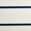 Pino White Slatwall Panel